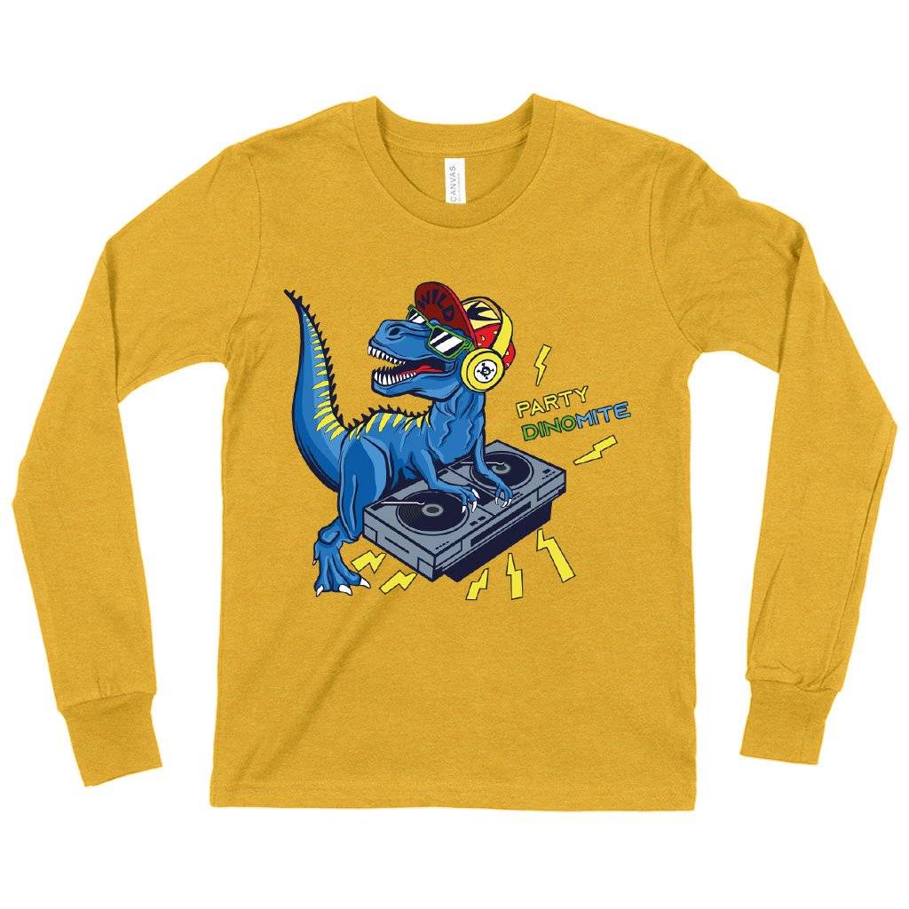 Kids’ Party DinoMite Long Sleeve T-Shirt – Dinosaur T-Shirt Kids & Baby Kids’ Clothing Kids' Party DinoMite Long Sleeve T-Shirt - Dinosaur T-Shirt Kids & Baby Kids' Clothing Color : White|Heather Yellow Gold|Gray Triblend