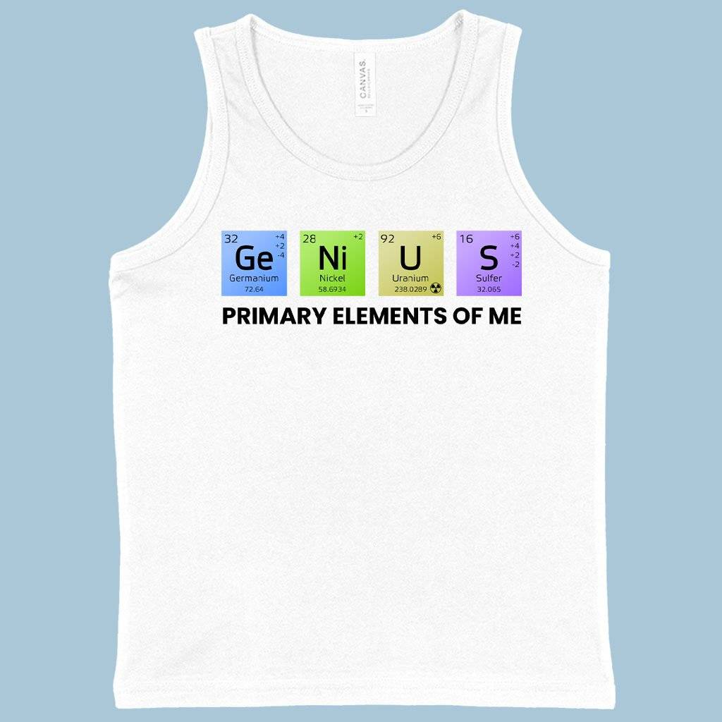 Kids’ Primary Elements of Me Tank – Genius Tank – Chemical Elements Tank Kids & Baby Kids’ Clothing Kids' Primary Elements of Me Tank - Genius Tank - Chemical Elements Tank Kids & Baby Kids' Clothing Color : Neon Pink|White|Black