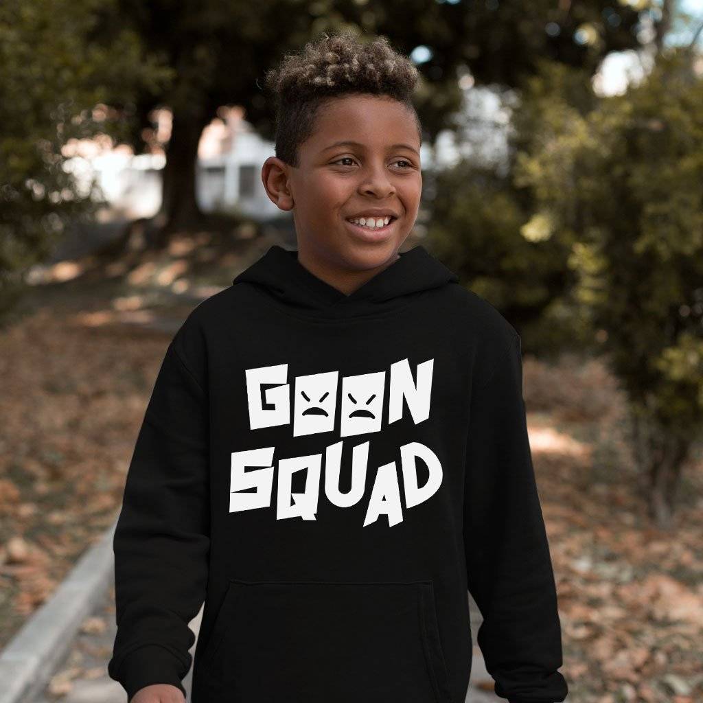 Kids’ Sponge Fleece Goon Squad Hoodie – Funny Hoodie Kids & Baby Kids’ Clothing Kids' Sponge Fleece Goon Squad Hoodie - Funny Hoodie Kids & Baby Kids' Clothing Color : Military Green|Black|Mauve