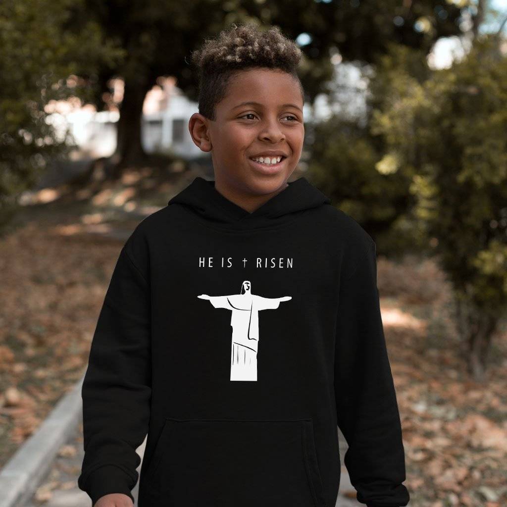 Kids’ Sponge Fleece He Is Risen Hoodie – Christain Hoodies Kids & Baby Kids’ Clothing Kids' Sponge Fleece He Is Risen Hoodie - Christain Hoodies Kids & Baby Kids' Clothing Color : Mauve|Black|Military Green