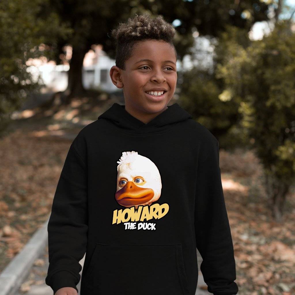 Kids’ Sponge Fleece Howard the Duck Hoodie – Retro Hoodie Kids & Baby Kids’ Clothing Kids' Sponge Fleece Howard the Duck Hoodie - Retro Hoodie Kids & Baby Kids' Clothing Color : Military Green|Black|Mauve