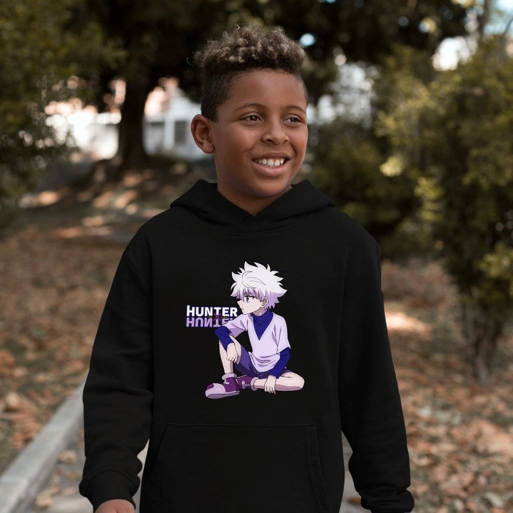 Kids’ Sponge Fleece HxH Hoodie – Anime Hoodie Kids & Baby Kids’ Clothing Kids' Sponge Fleece HxH Hoodie - Anime Hoodie Kids & Baby Kids' Clothing Color : Athletic Heather|Black|Mauve