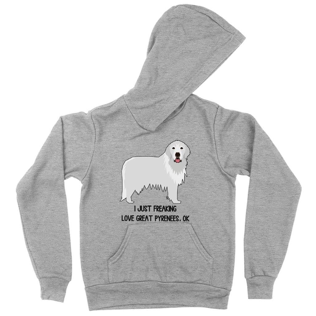 Kids’ Sponge Fleece I Just Freaking Love Great Pyrenees Hoodie – Dog Lover Hoodie Kids & Baby Kids’ Clothing Kids' Sponge Fleece I Just Freaking Love Great Pyrenees Hoodie - Dog Lover Hoodie Kids & Baby Kids' Clothing Color : Military Green|Athletic Heather|Black