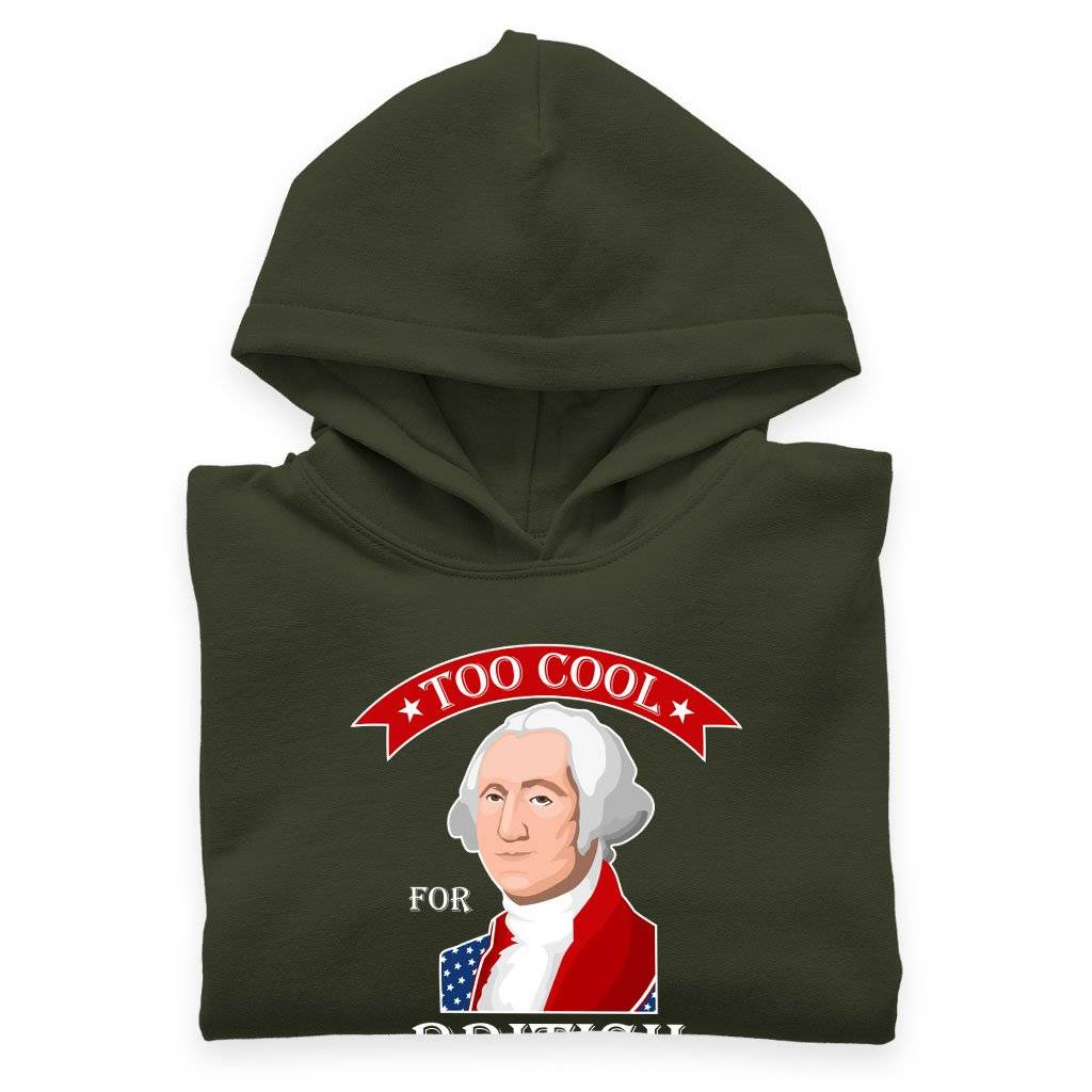 Kids’ Sponge Fleece Too Cool for British Rule Hoodie – George Washington Hoodie – Funny Independence Day Hoodies Kids & Baby Kids’ Clothing Kids' Sponge Fleece Too Cool for British Rule Hoodie - George Washington Hoodie - Funny Independence Day Hoodies Kids & Baby Kids' Clothing Color : Military Green|Black|Athletic Heather