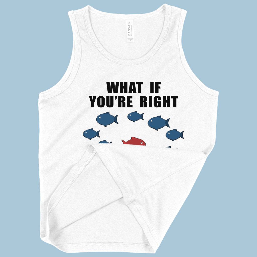 Kids’ What If You’re Right Tank – Fargo Tank – Fargo Clothing Kids & Baby Kids’ Clothing Kids' What If You’re Right Tank - Fargo Tank - Fargo Clothing Kids & Baby Kids' Clothing Color : Black|White|Athletic Heather