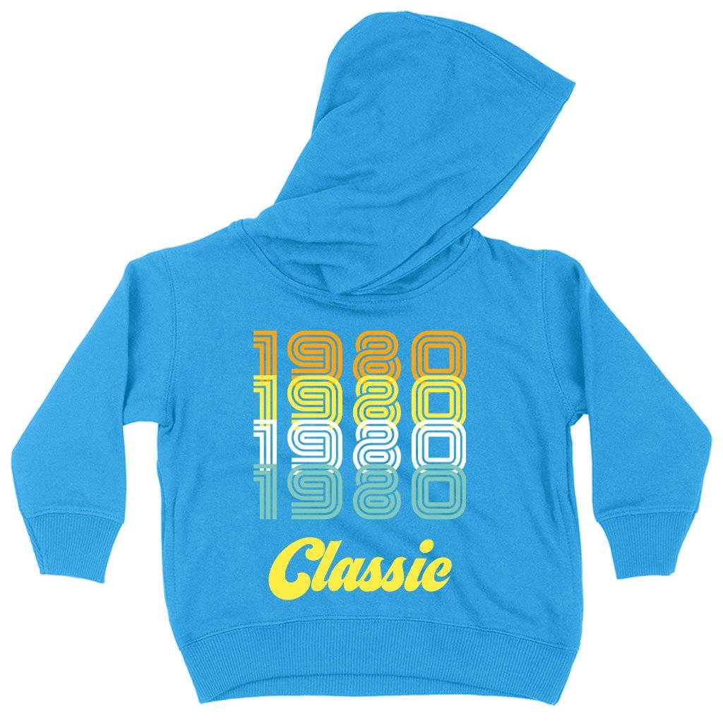 Toddler 1980 Classic Hoodie – 1980 Hoodie – 80s Hoodie Kids & Baby Toddler Clothing Toddler 1980 Classic Hoodie - 1980 Hoodie - 80s Hoodie Kids & Baby Toddler Clothing Color : Black|Turquoise|Red