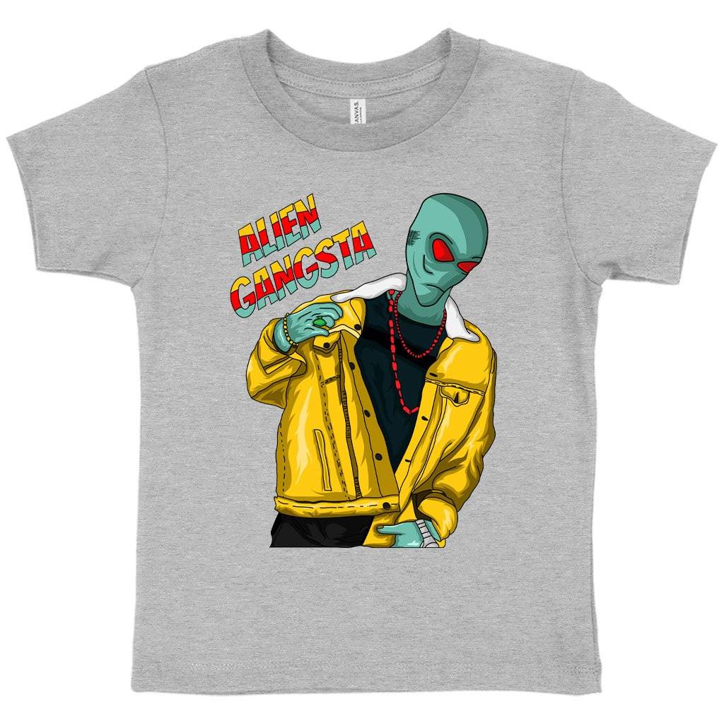 Toddler Alien Gangsta T-Shirt Kids & Baby Toddler Clothing Toddler Alien Gangsta T-Shirt Kids & Baby Toddler Clothing Color : Heather Dust|Athletic Heather|Kelly