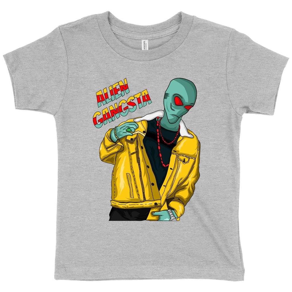 Toddler Alien Gangsta T-Shirt Kids & Baby Toddler Clothing Toddler Alien Gangsta T-Shirt Kids & Baby Toddler Clothing Color : Heather Dust|Athletic Heather|Kelly