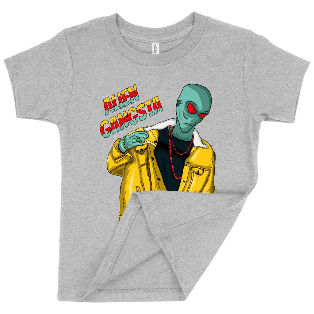 Toddler Alien Gangsta T-Shirt Kids & Baby Toddler Clothing Toddler Alien Gangsta T-Shirt Kids & Baby Toddler Clothing Color : Heather Dust|Athletic Heather|Kelly