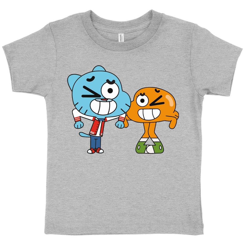 Toddler Amazing World of Gumball T-Shirt Kids & Baby Toddler Clothing Toddler Amazing World of Gumball T-Shirt Kids & Baby Toddler Clothing Color : Heather Yellow Gold|Heather Dust|Athletic Heather