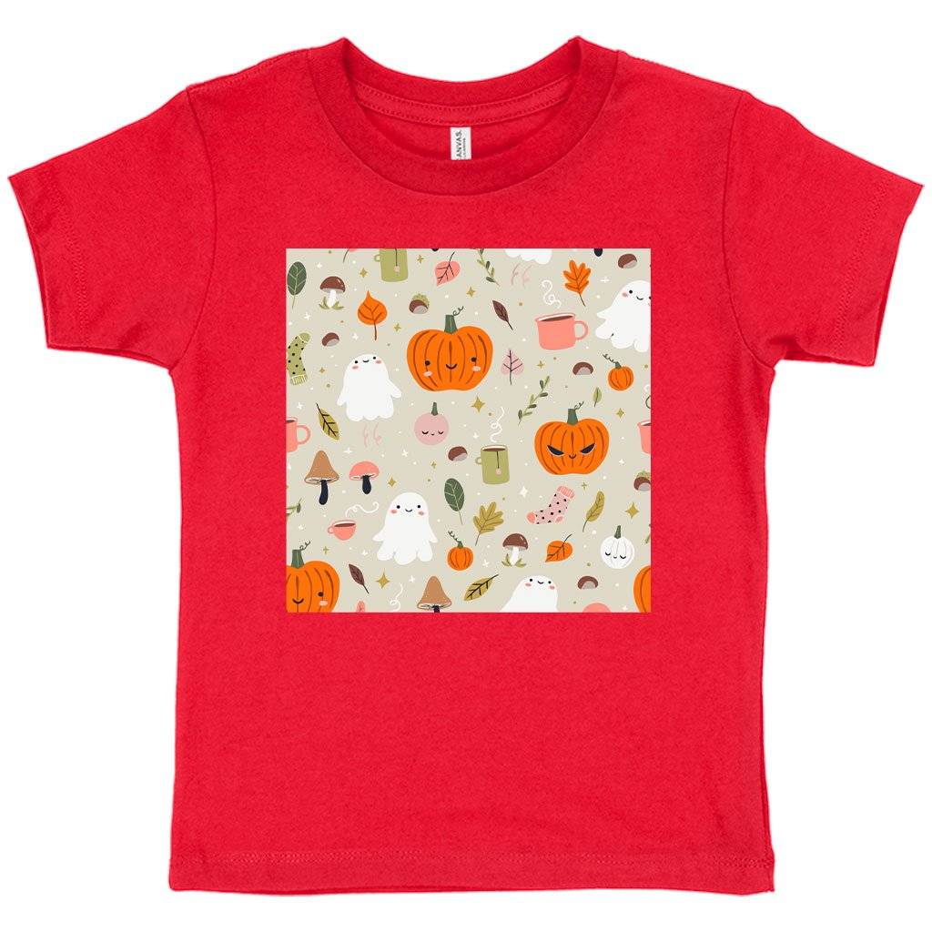 Toddler Cute Fall TShirt Fall TShirt Designs