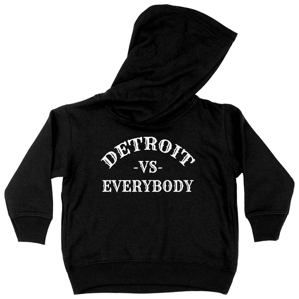 Toddler Detroit Vs Everybody Hoodie – Detroit Vintage Hoodies Kids & Baby Toddler Clothing Toddler Detroit Vs Everybody Hoodie - Detroit Vintage Hoodies Kids & Baby Toddler Clothing Color : Black|Pink|White
