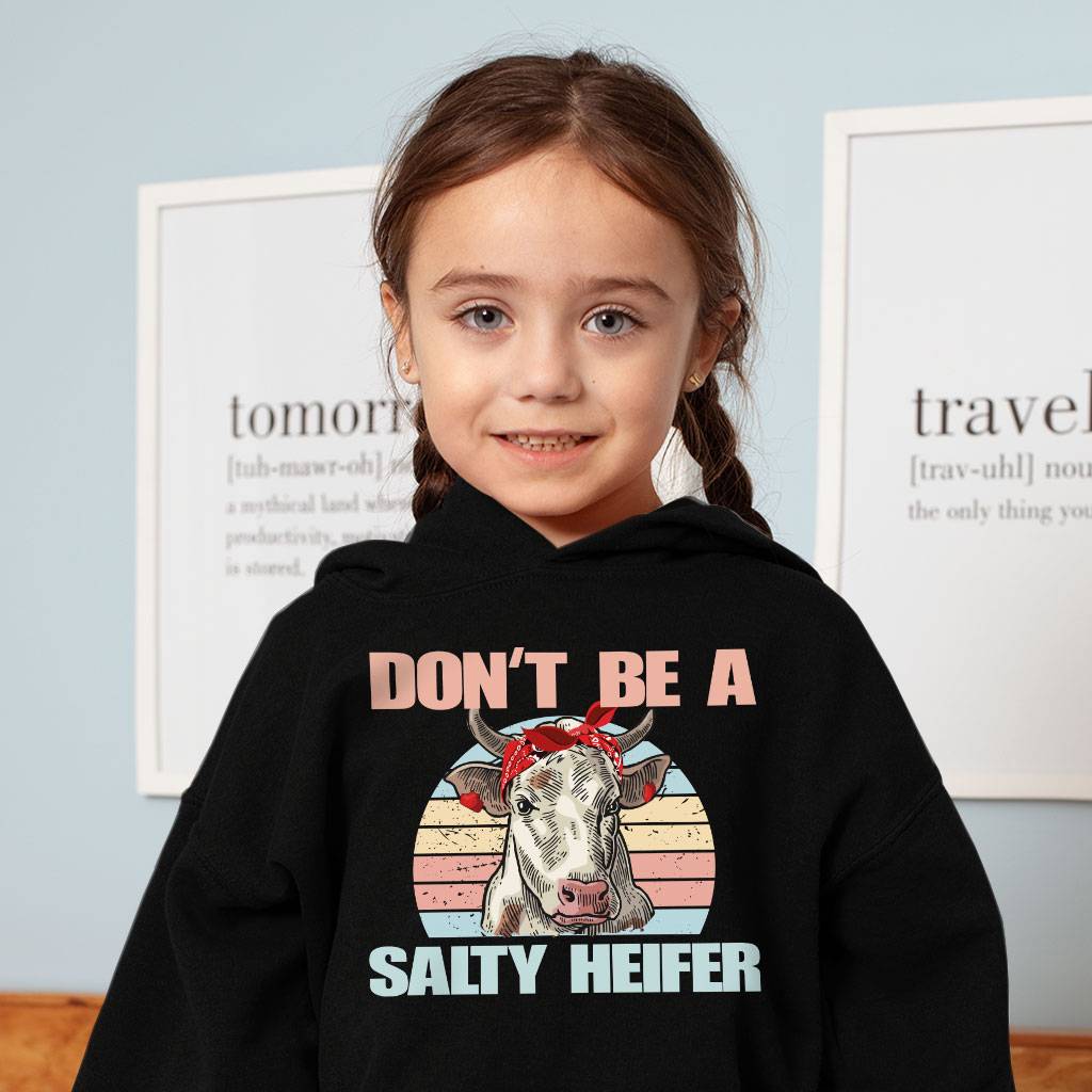 Toddler Don’t Be a Salty Heifer Hoodie – Cow Hoodie Kids & Baby Toddler Clothing Toddler Don’t Be a Salty Heifer Hoodie - Cow Hoodie Kids & Baby Toddler Clothing Color : White|Kelly|Black