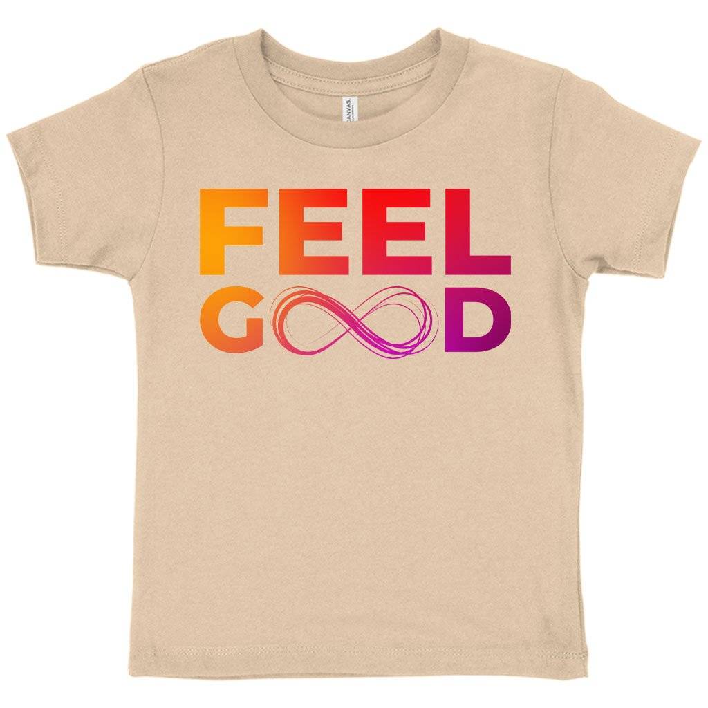Toddler Feel Good T-Shirt – Infinity T-Shirts Kids & Baby Toddler Clothing Toddler Feel Good T-Shirt - Infinity T-Shirts Kids & Baby Toddler Clothing Color : Heather Dust|Heather Columbia Blue|Kelly
