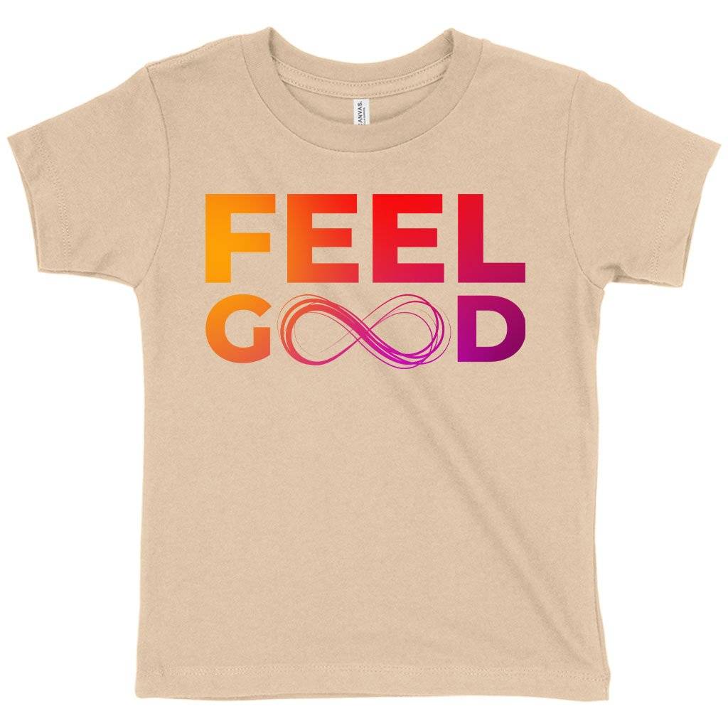 Toddler Feel Good T-Shirt – Infinity T-Shirts Kids & Baby Toddler Clothing Toddler Feel Good T-Shirt - Infinity T-Shirts Kids & Baby Toddler Clothing Color : Heather Dust|Heather Columbia Blue|Kelly
