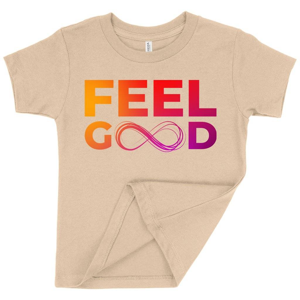Toddler Feel Good T-Shirt – Infinity T-Shirts Kids & Baby Toddler Clothing Toddler Feel Good T-Shirt - Infinity T-Shirts Kids & Baby Toddler Clothing Color : Heather Dust|Heather Columbia Blue|Kelly