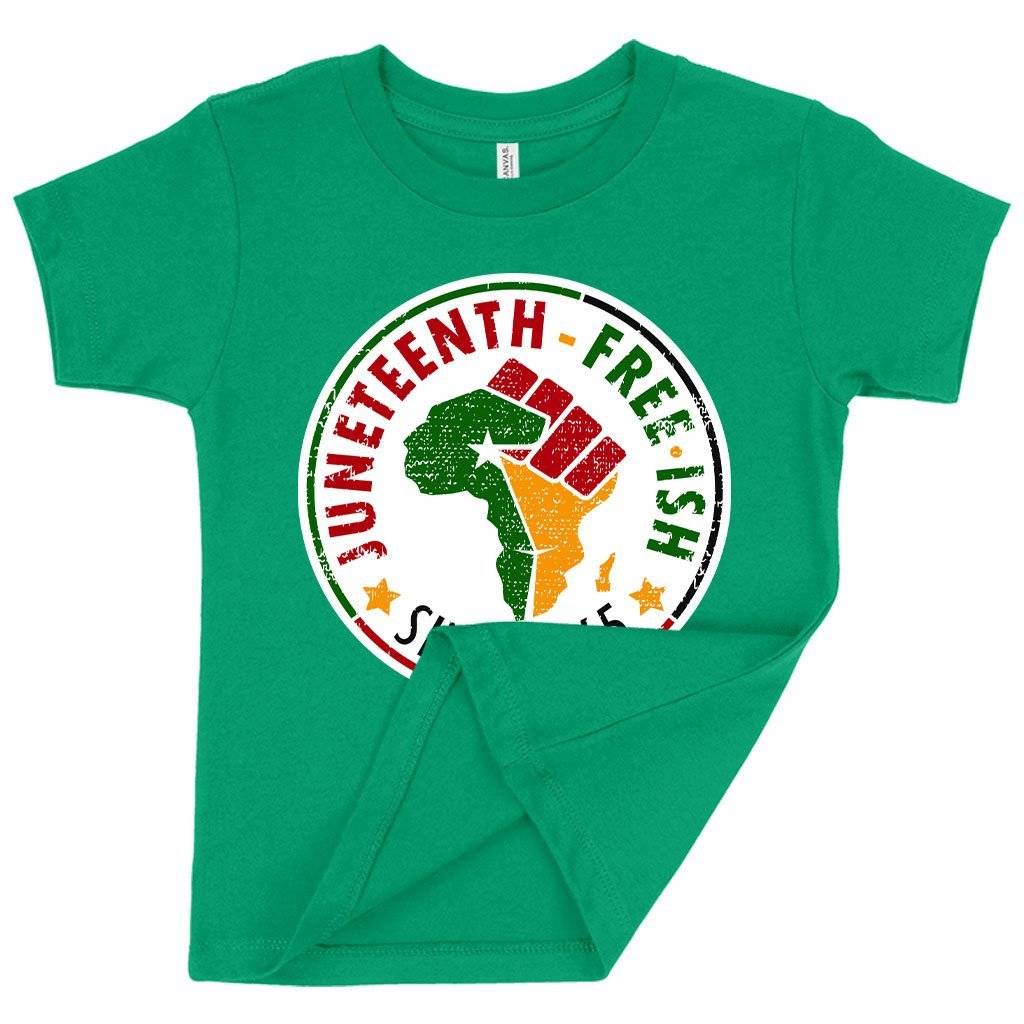 Toddler Free-ish Juneteenth T-Shirt – Juneteenth Clothes Kids & Baby Toddler Clothing Toddler Free-ish Juneteenth T-Shirt - Juneteenth Clothes Kids & Baby Toddler Clothing Color : Kelly|Heather Red|Heather Yellow Gold