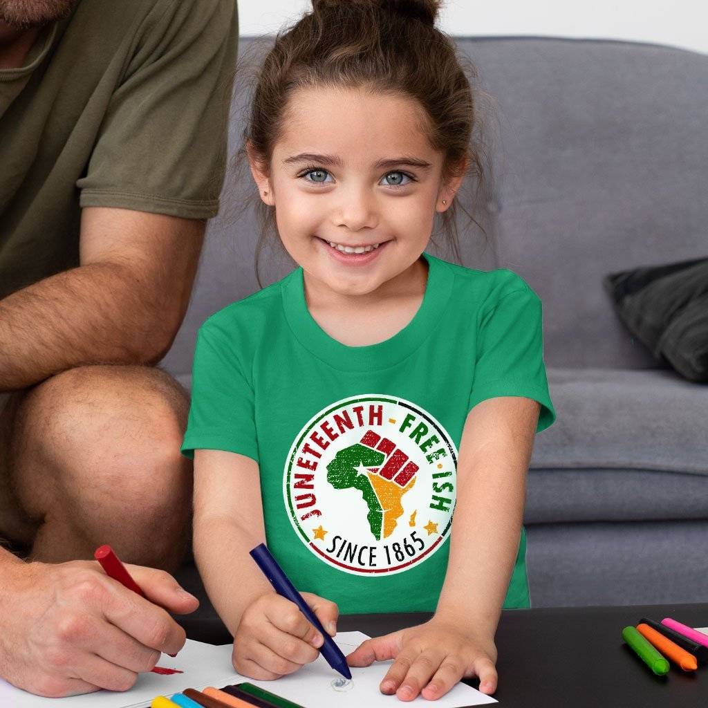 Toddler Free-ish Juneteenth T-Shirt – Juneteenth Clothes Kids & Baby Toddler Clothing Toddler Free-ish Juneteenth T-Shirt - Juneteenth Clothes Kids & Baby Toddler Clothing Color : Kelly|Heather Red|Heather Yellow Gold