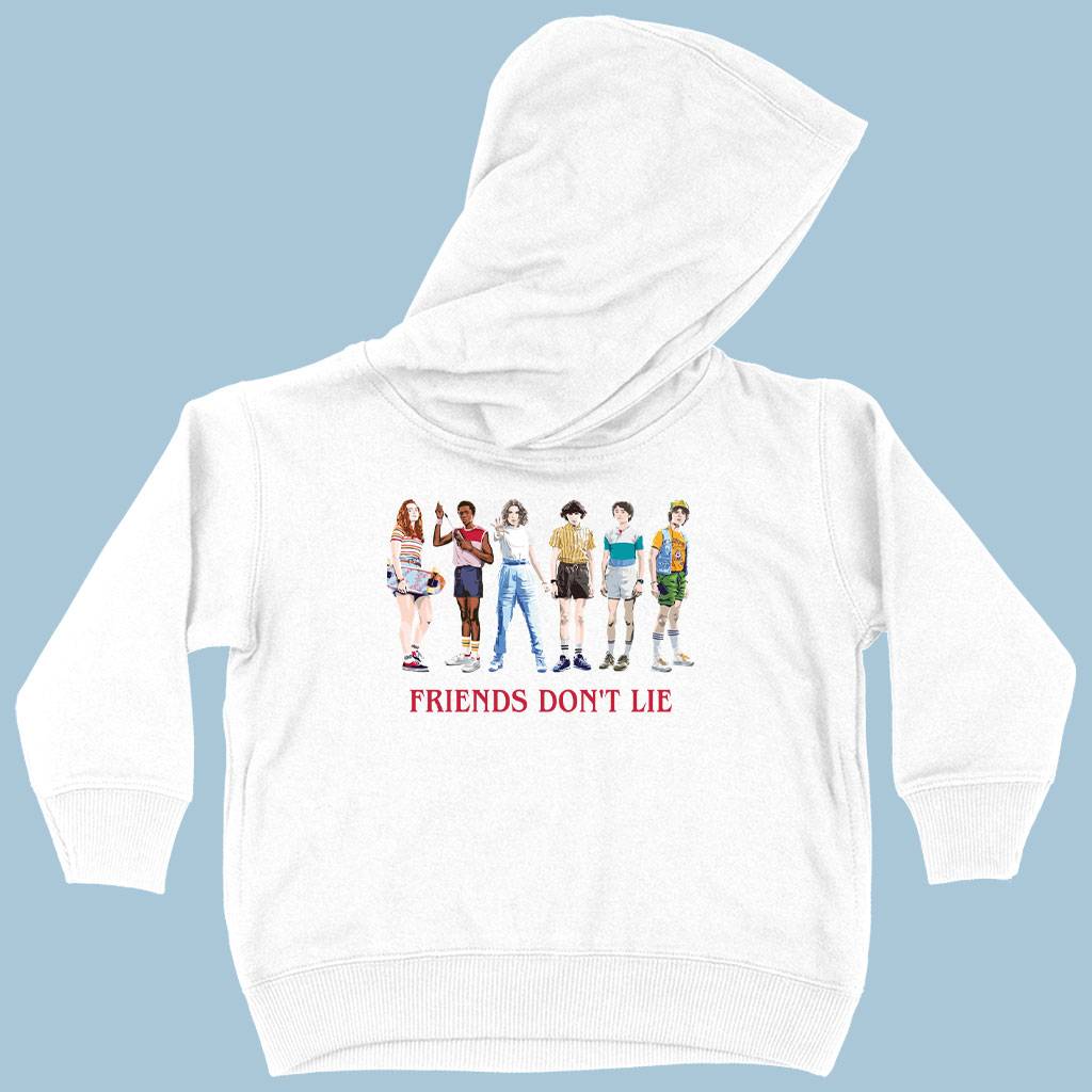 Toddler Friends Don’t Lie Hoodie – Stranger Things Hoodie Kids & Baby Toddler Clothing Toddler Friends Don’t Lie Hoodie - Stranger Things Hoodie Kids & Baby Toddler Clothing Color : White|Black|Pink