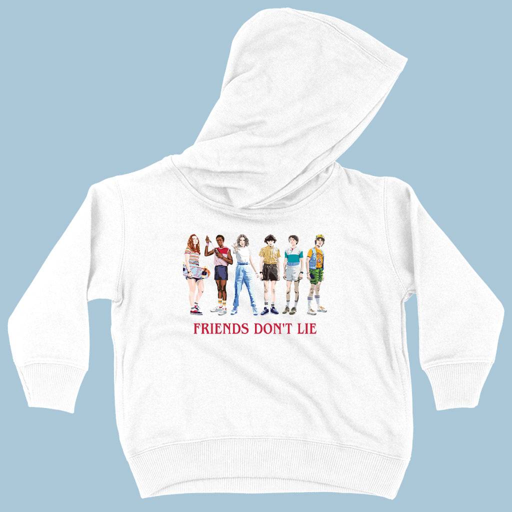 Toddler Friends Don’t Lie Hoodie – Stranger Things Hoodie Kids & Baby Toddler Clothing Toddler Friends Don’t Lie Hoodie - Stranger Things Hoodie Kids & Baby Toddler Clothing Color : White|Black|Pink
