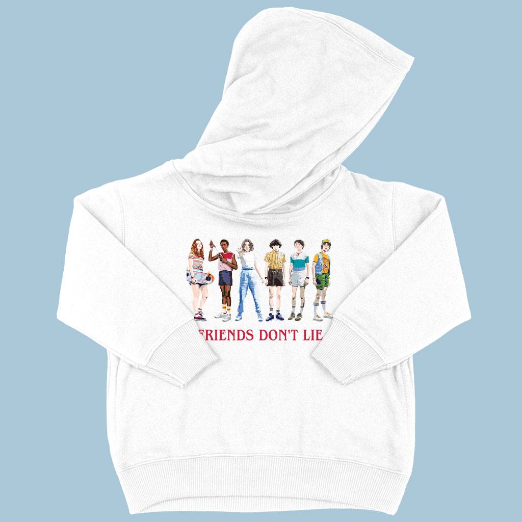 Toddler Friends Don’t Lie Hoodie – Stranger Things Hoodie Kids & Baby Toddler Clothing Toddler Friends Don’t Lie Hoodie - Stranger Things Hoodie Kids & Baby Toddler Clothing Color : White|Black|Pink
