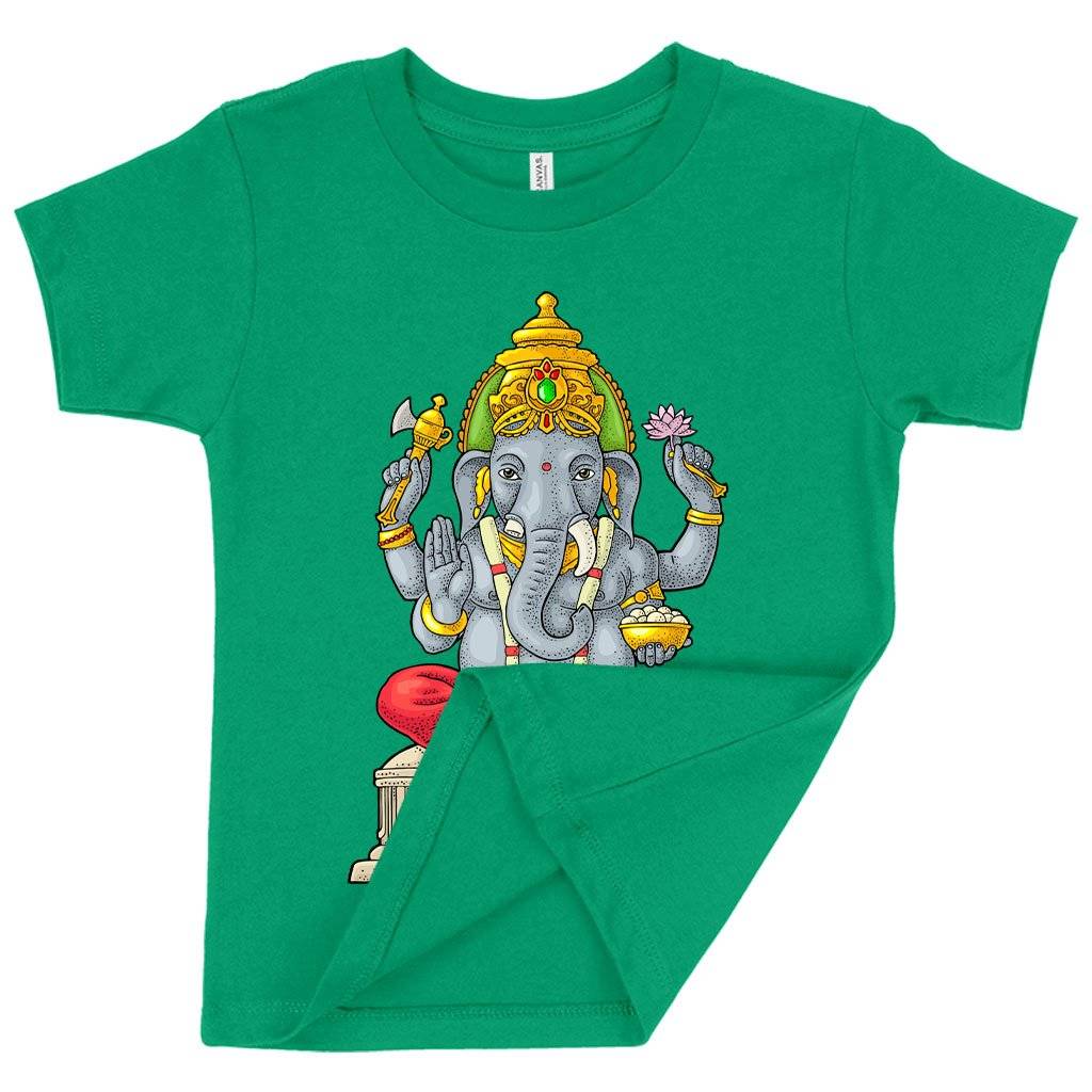 Toddler Ganesh T-Shirt – Hindu T-Shirts Kids & Baby Toddler Clothing Toddler Ganesh T-Shirt - Hindu T-Shirts Kids & Baby Toddler Clothing Color : Heather Dust|Kelly|Heather Columbia Blue