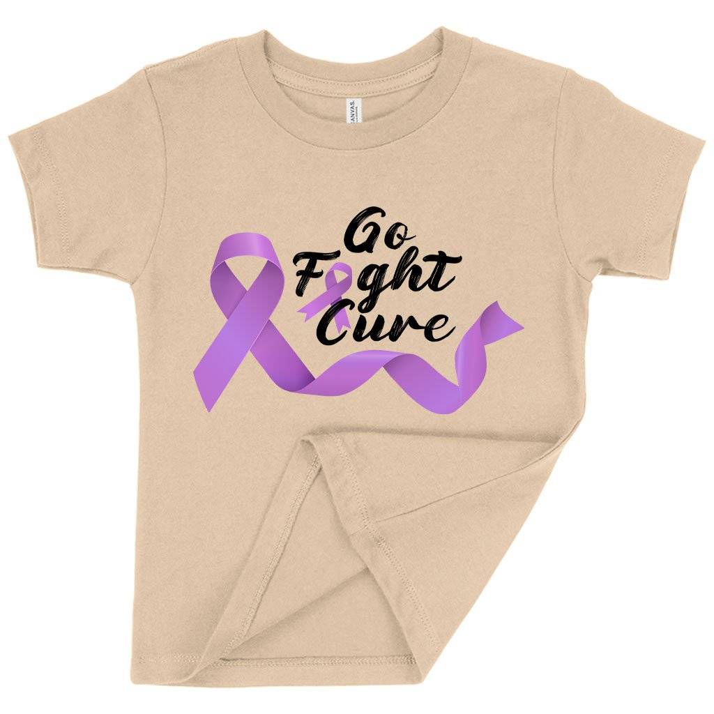 Toddler Go Fight Cure T-Shirt – Fight Cancer T-Shirts – Cancer Awareness T-Shirt Kids & Baby Toddler Clothing Toddler Go Fight Cure T-Shirt - Fight Cancer T-Shirts - Cancer Awareness T-Shirt Kids & Baby Toddler Clothing Color : Heather Dust|Heather Yellow Gold|Kelly