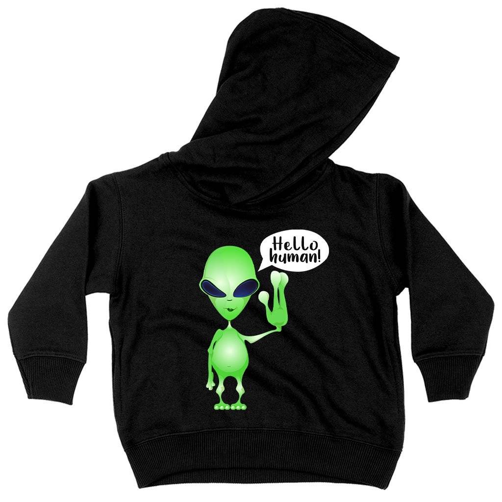 Toddler Hello Human Hoodie – Alien Hoodie Kids & Baby Toddler Clothing Toddler Hello Human Hoodie - Alien Hoodie Kids & Baby Toddler Clothing Color : White|Red|Black