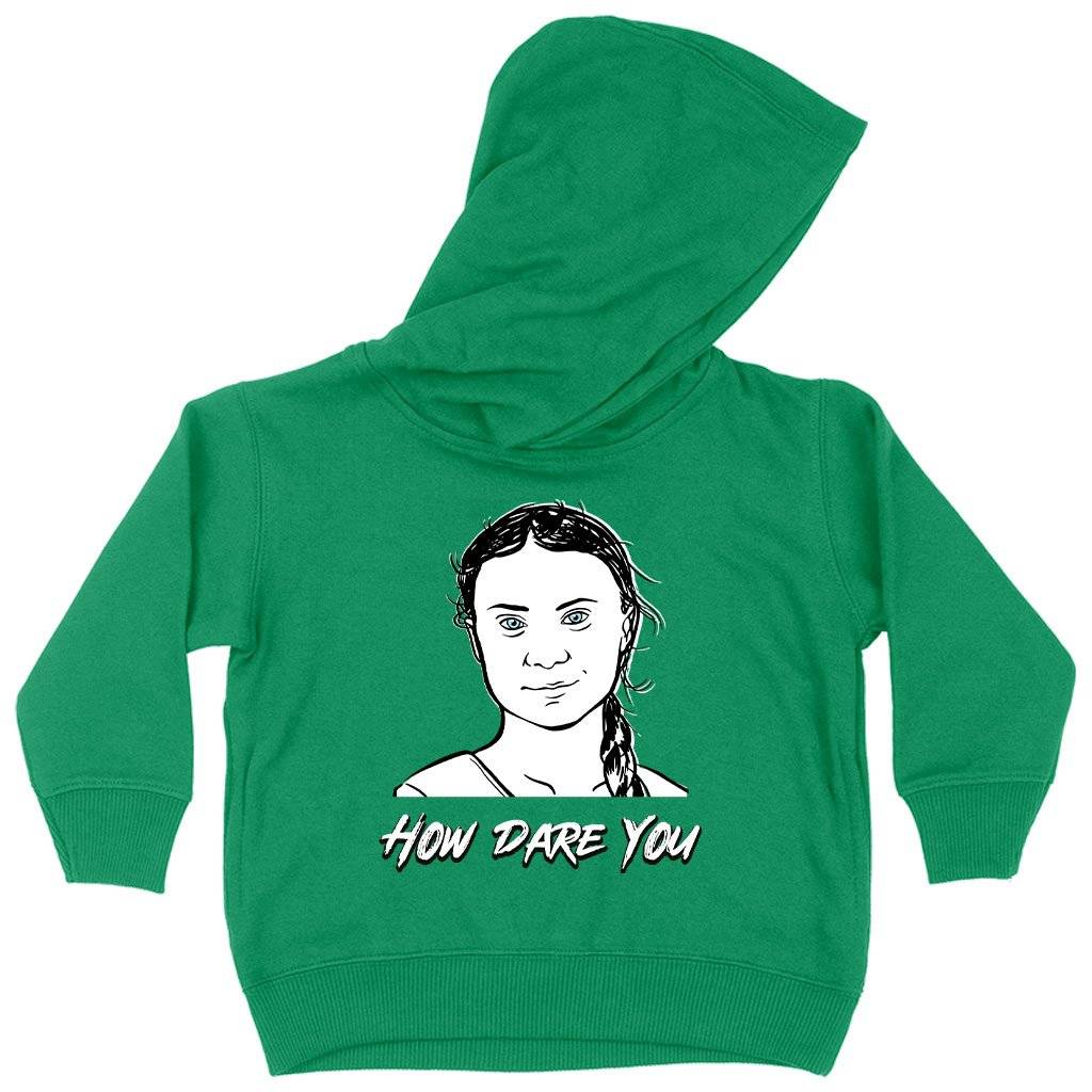 Toddler How Dare You Hoodie – Greta Thunberg Hoodie – Climate Change Hoodie Kids & Baby Toddler Clothing Toddler How Dare You Hoodie - Greta Thunberg Hoodie - Climate Change Hoodie Kids & Baby Toddler Clothing Color : Turquoise|Kelly|Pink
