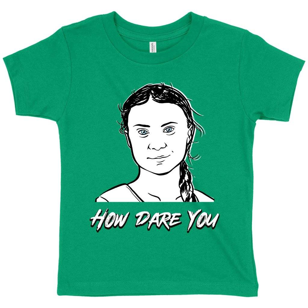 Toddler How Dare You T-Shirt – Greta Thunberg T-Shirt – Climate Change Tee Shirt Kids & Baby Toddler Clothing Toddler How Dare You T-Shirt - Greta Thunberg T-Shirt - Climate Change Tee Shirt Kids & Baby Toddler Clothing Color : Heather Columbia Blue|Heather Yellow Gold|Kelly