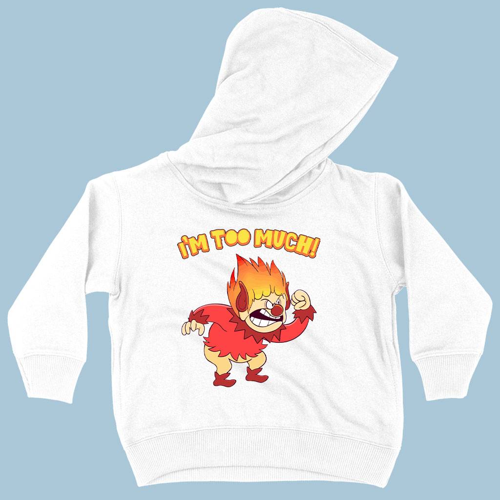 Toddler I’m Too Much Hoodie – Heat Miser Hoodie – Angry Hoodie Kids & Baby Toddler Clothing Toddler I’m Too Much Hoodie - Heat Miser Hoodie - Angry Hoodie Kids & Baby Toddler Clothing Color : White|Black|Kelly
