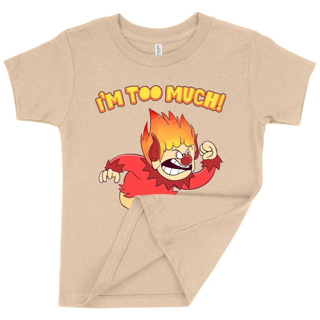 Toddler I’m Too Much T-Shirt – Heat Miser T-Shirt – Angry T-Shirt Kids & Baby Toddler Clothing Toddler I’m Too Much T-Shirt - Heat Miser T-Shirt - Angry T-Shirt Kids & Baby Toddler Clothing Color : Heather Columbia Blue|Kelly|Heather Dust