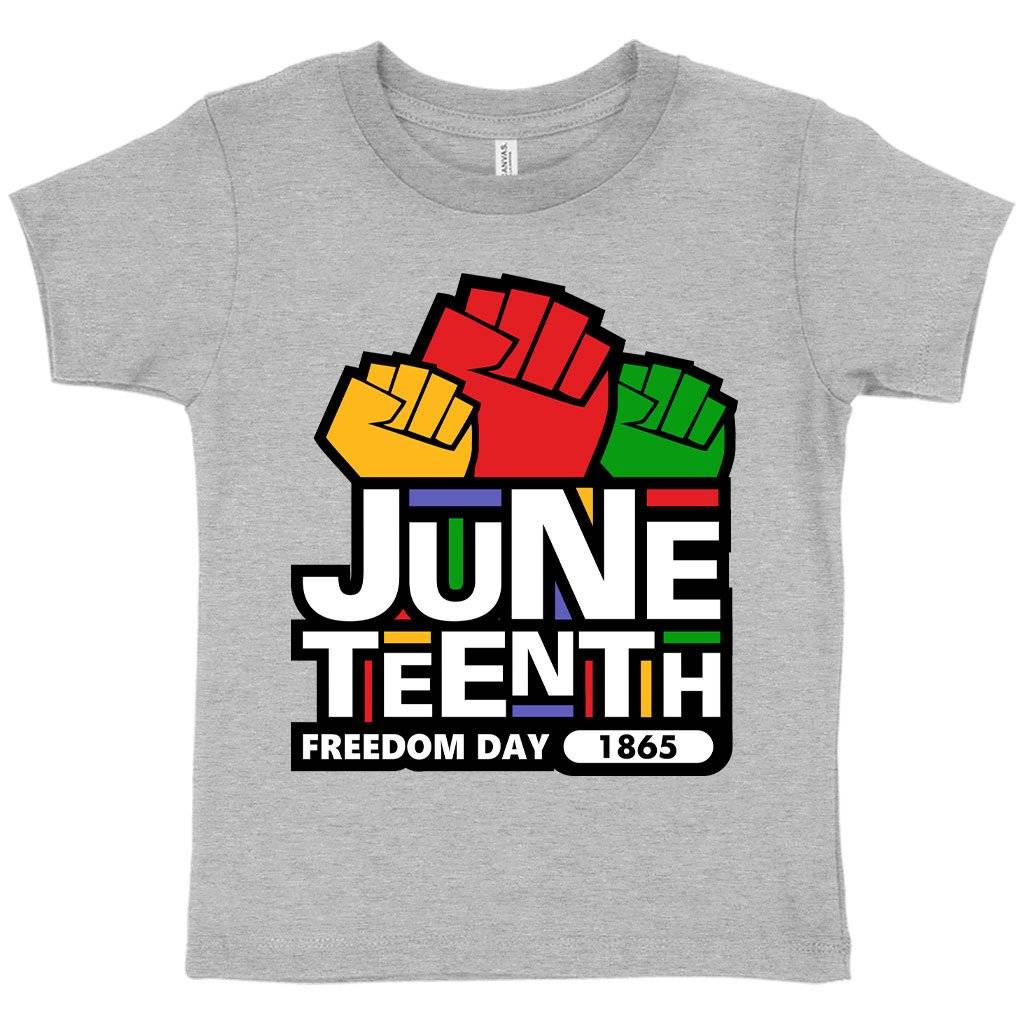 Toddler Juneteenth 1865 T-Shirt Kids & Baby Toddler Clothing Toddler Juneteenth 1865 T-Shirt Kids & Baby Toddler Clothing Color : Athletic Heather|Heather Dust|Heather Columbia Blue