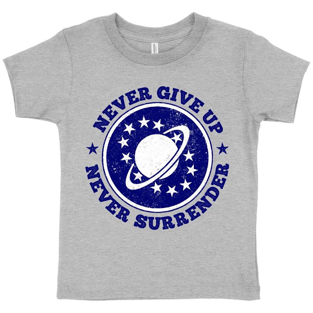 Toddler Never Give Up T-Shirt – Galaxy Quest T-Shirt – Galaxy Quest Apparel Kids & Baby Toddler Clothing Toddler Never Give Up T-Shirt - Galaxy Quest T-Shirt - Galaxy Quest Apparel Kids & Baby Toddler Clothing Color : Athletic Heather|Heather Yellow Gold|Heather Red