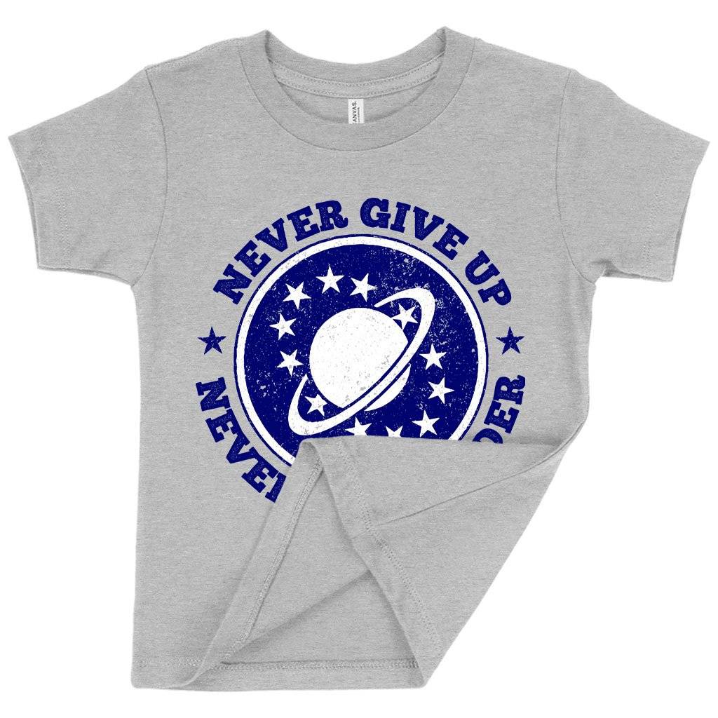 Toddler Never Give Up T-Shirt – Galaxy Quest T-Shirt – Galaxy Quest Apparel Kids & Baby Toddler Clothing Toddler Never Give Up T-Shirt - Galaxy Quest T-Shirt - Galaxy Quest Apparel Kids & Baby Toddler Clothing Color : Athletic Heather|Heather Yellow Gold|Heather Red