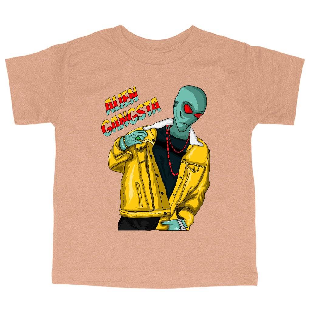 Triblend Toddler Alien Gangsta T-Shirt Kids & Baby Toddler Clothing Triblend Toddler Alien Gangsta T-Shirt Kids & Baby Toddler Clothing Color : Ice Blue Triblend|Olive Triblend|Peach Triblend