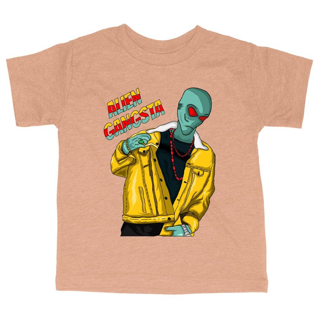 Triblend Toddler Alien Gangsta T-Shirt Kids & Baby Toddler Clothing Triblend Toddler Alien Gangsta T-Shirt Kids & Baby Toddler Clothing Color : Ice Blue Triblend|Olive Triblend|Peach Triblend
