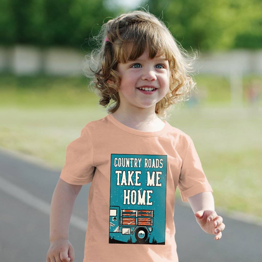 Triblend Toddler Country Roads Take Me Home T-Shirt – Vintage Clothing Kids & Baby Toddler Clothing Triblend Toddler Country Roads Take Me Home T-Shirt - Vintage Clothing Kids & Baby Toddler Clothing Color : Ice Blue Triblend|Olive Triblend|Peach Triblend