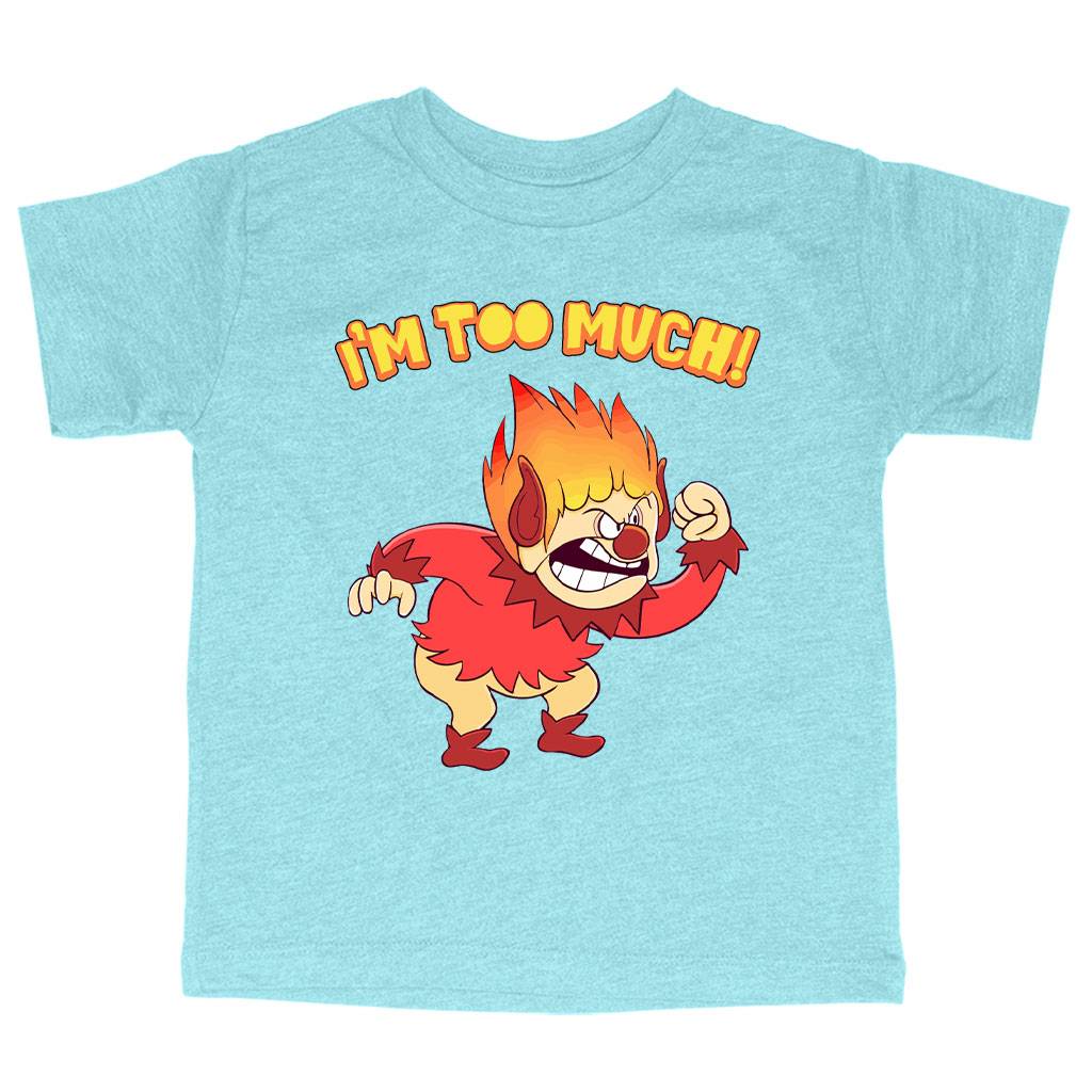 Triblend Toddler I’m Too Much T-Shirt – Heat Miser T-Shirt – Angry T-Shirt Kids & Baby Toddler Clothing Triblend Toddler I’m Too Much T-Shirt - Heat Miser T-Shirt - Angry T-Shirt Kids & Baby Toddler Clothing Color : Ice Blue Triblend|Olive Triblend|Peach Triblend