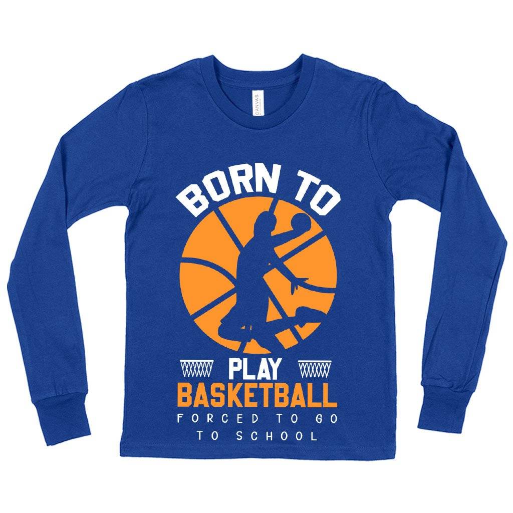 Kids’ Born to Play Basketball Long Sleeve T-Shirt – Basketball Slogans for T-Shirts – Basketball T-Shirt Design Ideas Kids & Baby Kids’ Clothing Kids' Born to Play Basketball Long Sleeve T-Shirt - Basketball Slogans for T-Shirts - Basketball T-Shirt Design Ideas Kids & Baby Kids' Clothing Color : Heather Yellow Gold|Black|True Royal Blue