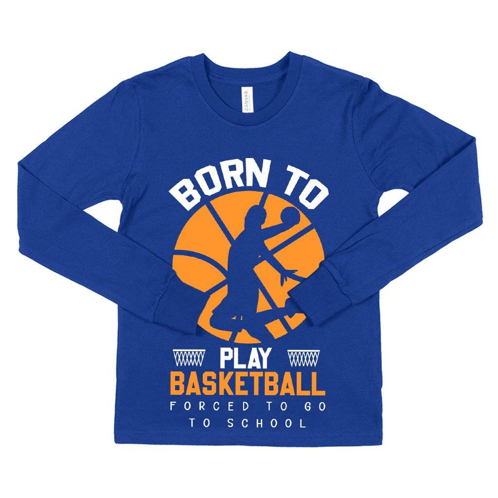 Kids’ Born to Play Basketball Long Sleeve T-Shirt – Basketball Slogans for T-Shirts – Basketball T-Shirt Design Ideas Kids & Baby Kids’ Clothing Kids' Born to Play Basketball Long Sleeve T-Shirt - Basketball Slogans for T-Shirts - Basketball T-Shirt Design Ideas Kids & Baby Kids' Clothing Color : Heather Yellow Gold|Black|True Royal Blue