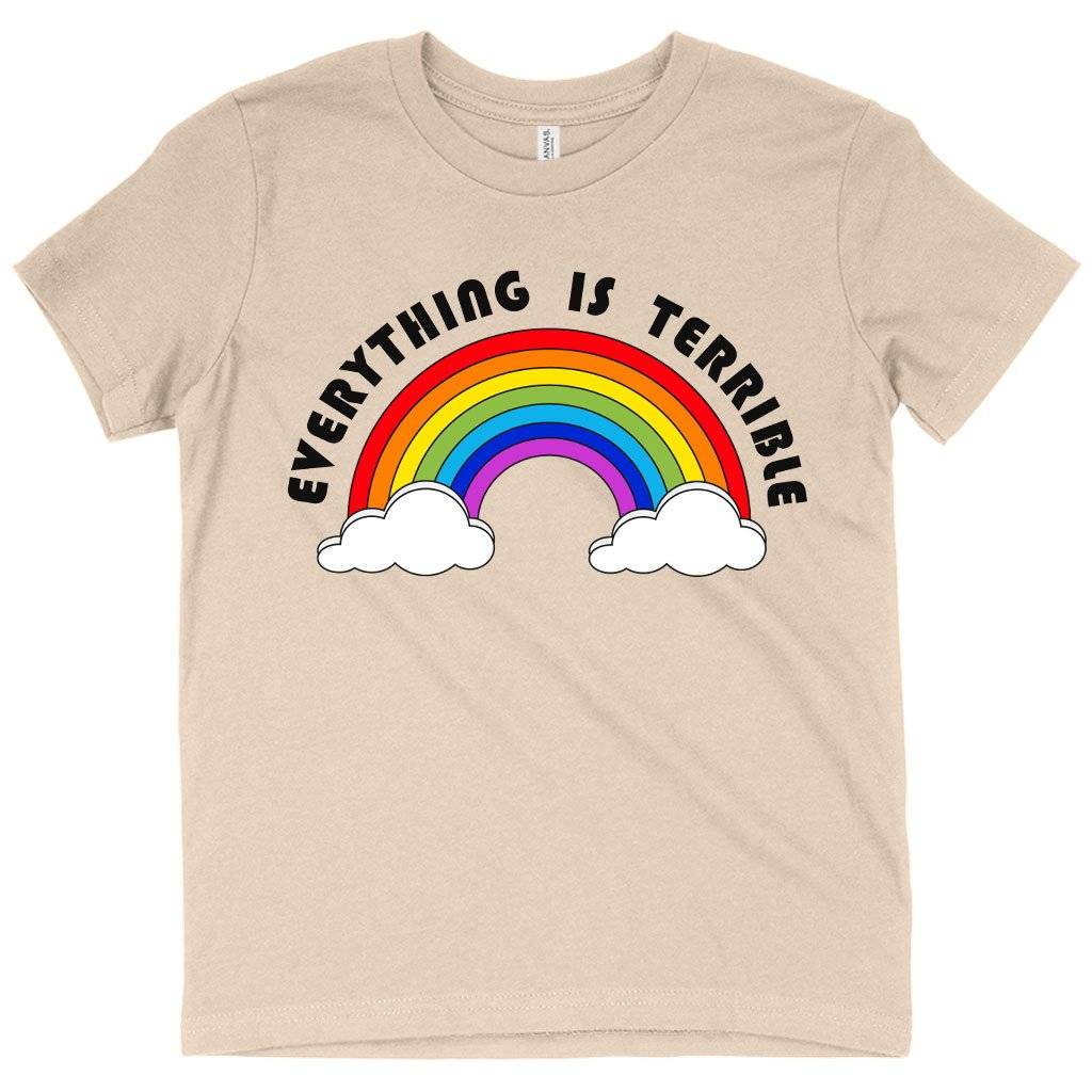 Kids’ Everything Is Terrible T-Shirt – Funny T-Shirts Kids & Baby Kids’ Clothing Kids' Everything Is Terrible T-Shirt - Funny T-Shirts Kids & Baby Kids' Clothing Color : White|Natural|Black