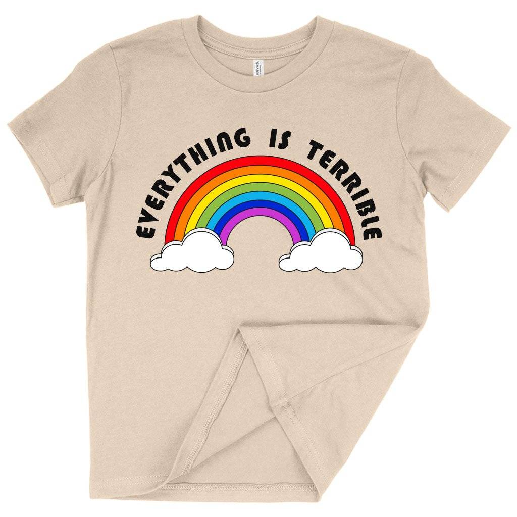 Kids’ Everything Is Terrible T-Shirt – Funny T-Shirts Kids & Baby Kids’ Clothing Kids' Everything Is Terrible T-Shirt - Funny T-Shirts Kids & Baby Kids' Clothing Color : White|Natural|Black