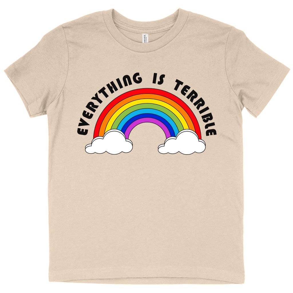 Kids’ Everything Is Terrible T-Shirt – Funny T-Shirts Kids & Baby Kids’ Clothing Kids' Everything Is Terrible T-Shirt - Funny T-Shirts Kids & Baby Kids' Clothing Color : White|Natural|Black