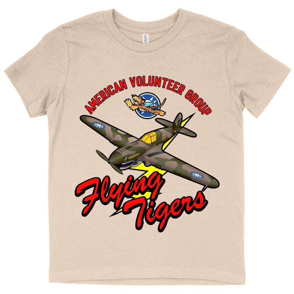 Kids’ Flying Tigers T-Shirt – Flying Tiger Clothing Kids & Baby Kids’ Clothing Kids' Flying Tigers T-Shirt - Flying Tiger Clothing Kids & Baby Kids' Clothing Color : White|Natural|Mustard