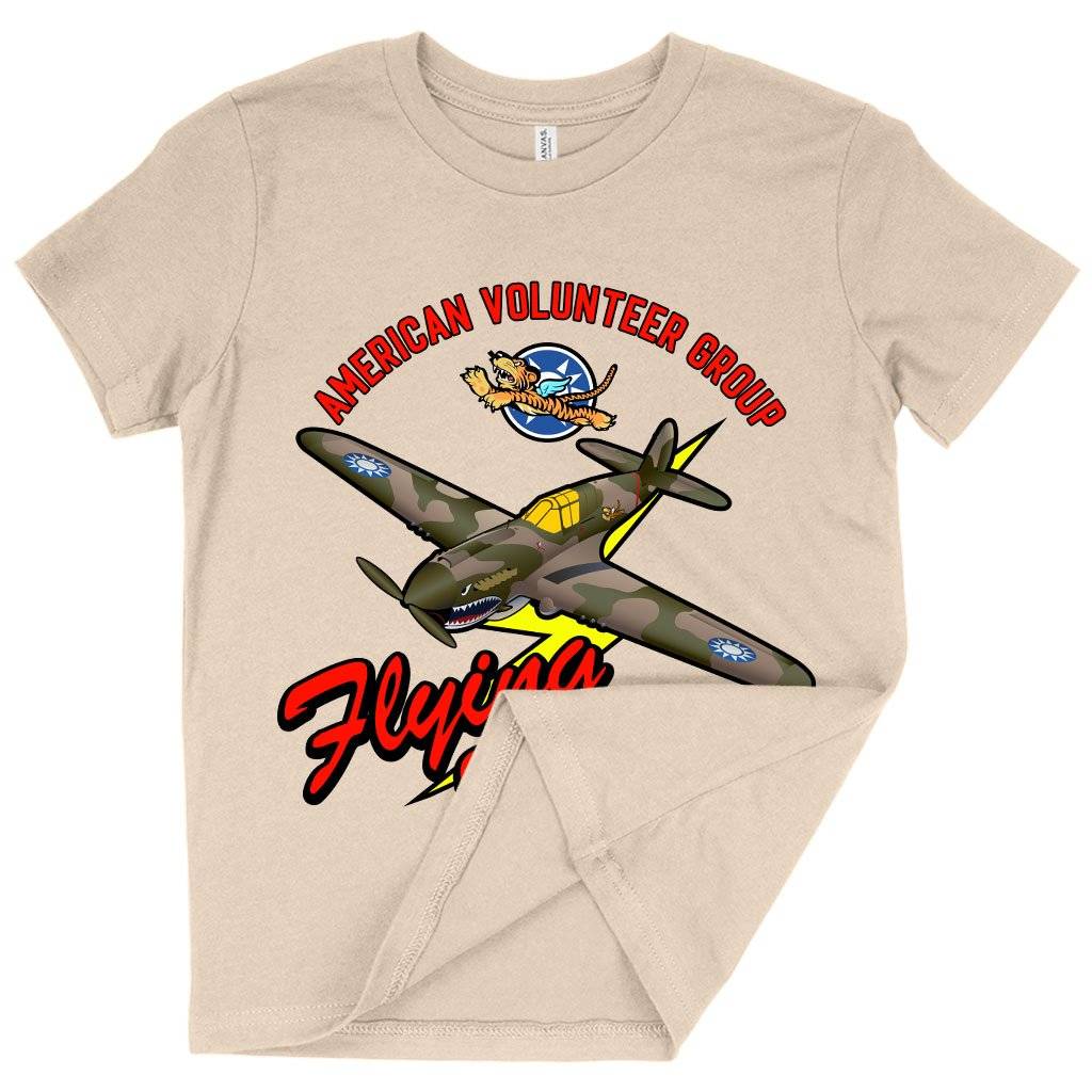 Kids’ Flying Tigers T-Shirt – Flying Tiger Clothing Kids & Baby Kids’ Clothing Kids' Flying Tigers T-Shirt - Flying Tiger Clothing Kids & Baby Kids' Clothing Color : White|Natural|Mustard
