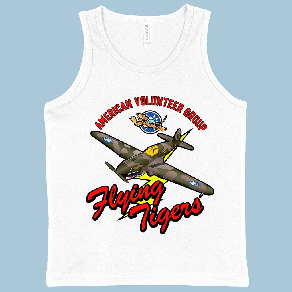 Kids’ Flying Tigers Tank – Flying Tiger Clothing Kids & Baby Kids’ Clothing Kids' Flying Tigers Tank - Flying Tiger Clothing Kids & Baby Kids' Clothing Color : White|Neon Blue|Athletic Heather