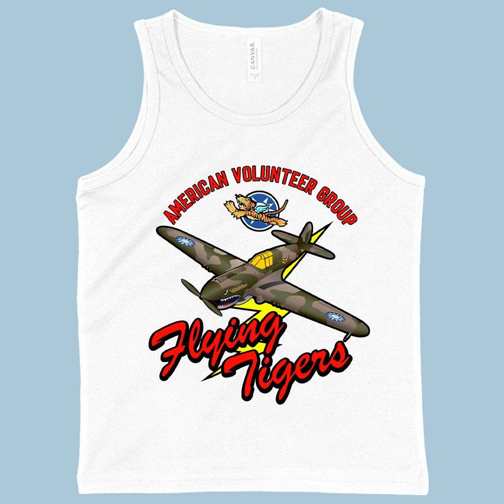 Kids’ Flying Tigers Tank – Flying Tiger Clothing Kids & Baby Kids’ Clothing Kids' Flying Tigers Tank - Flying Tiger Clothing Kids & Baby Kids' Clothing Color : White|Neon Blue|Athletic Heather