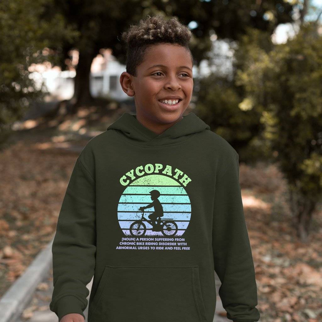 Kids’ Sponge Fleece Cycopath Hoodie – Funny Cycling Hoodies – Bike Hoodies Kids & Baby Kids’ Clothing Kids' Sponge Fleece Cycopath Hoodie - Funny Cycling Hoodies - Bike Hoodies Kids & Baby Kids' Clothing Color : Military Green|Mauve|Athletic Heather