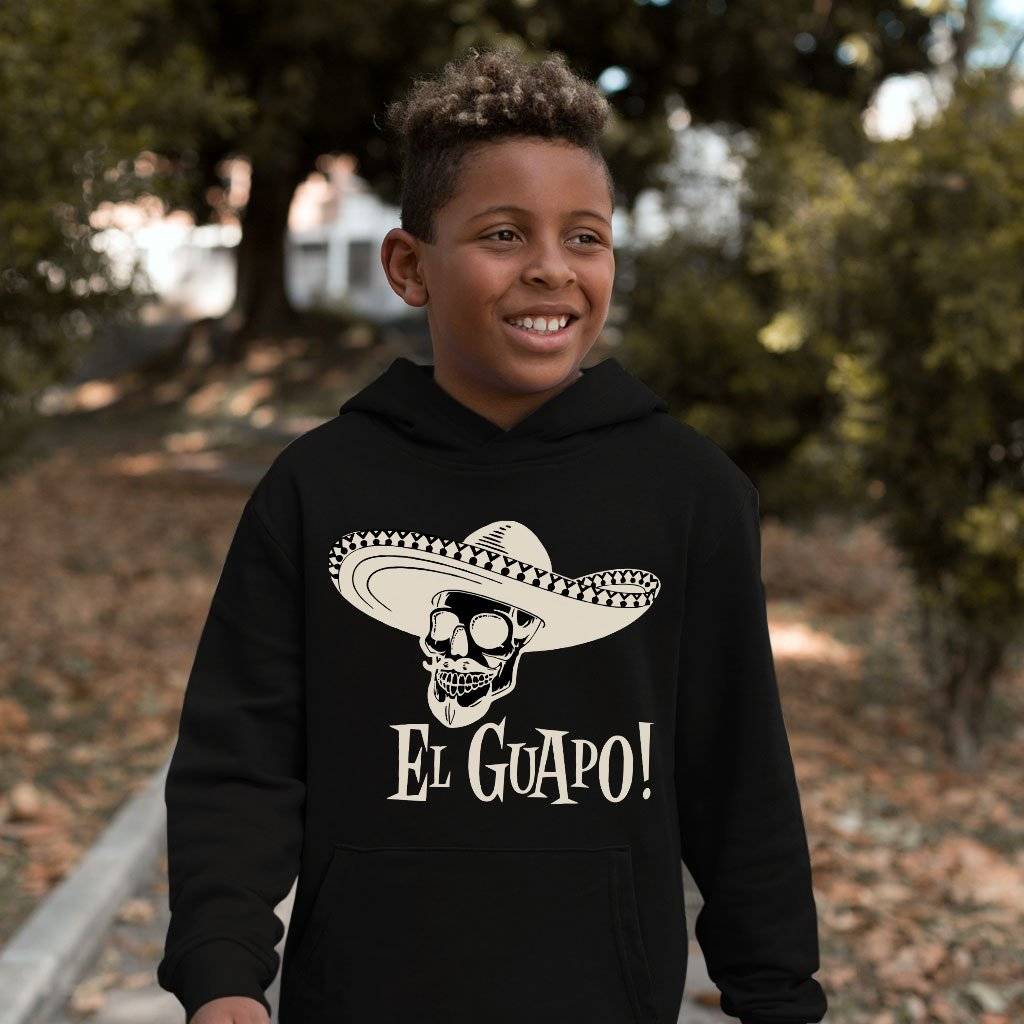Kids’ Sponge Fleece El Guapo Hoodie – Retro Hoodie Kids & Baby Kids’ Clothing Kids' Sponge Fleece El Guapo Hoodie - Retro Hoodie Kids & Baby Kids' Clothing Color : Mauve|Black|Athletic Heather